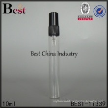 custom 10ml liquid packaging bottle, perfume stick glass sprayer bottle, made in China